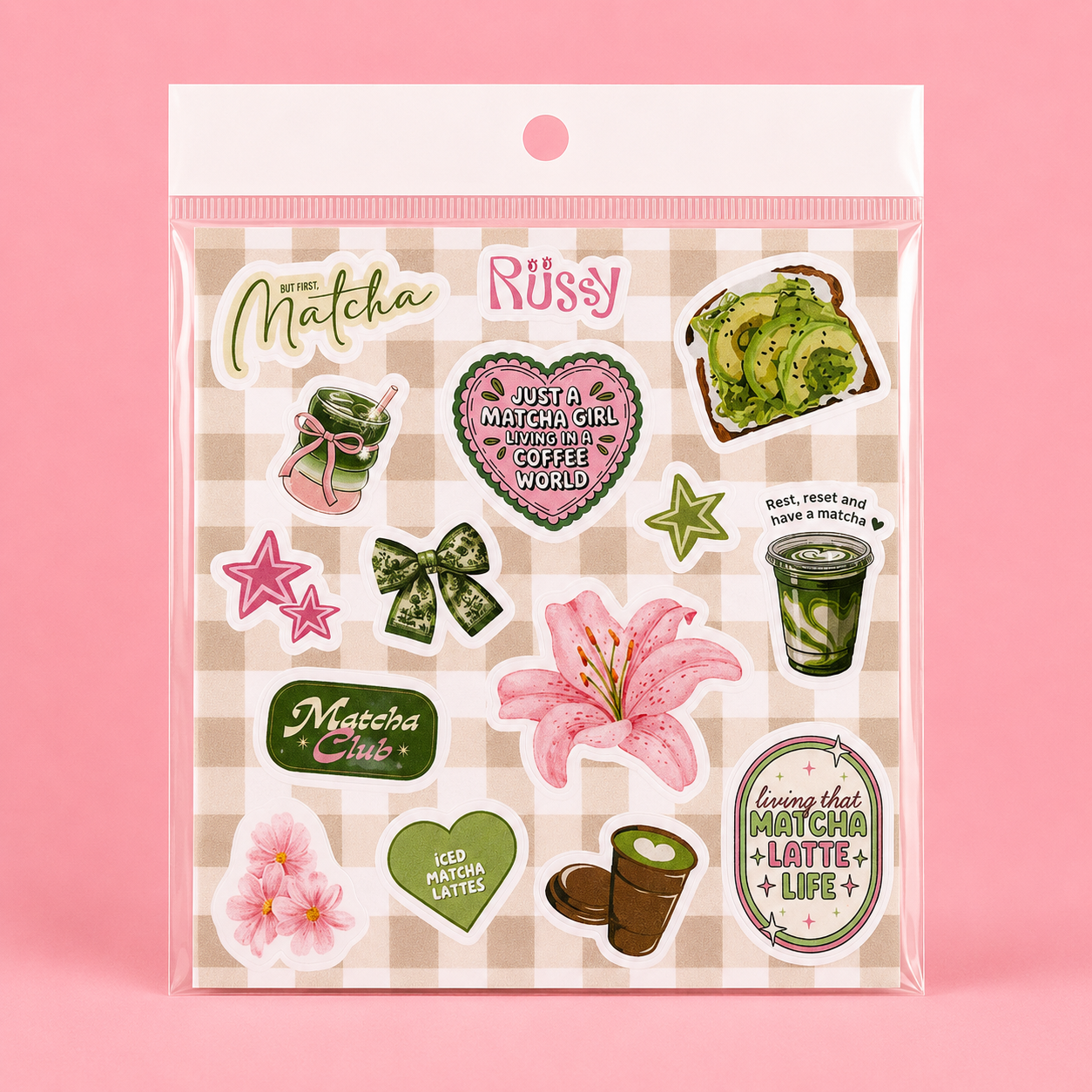 Stickers "MATCHA"