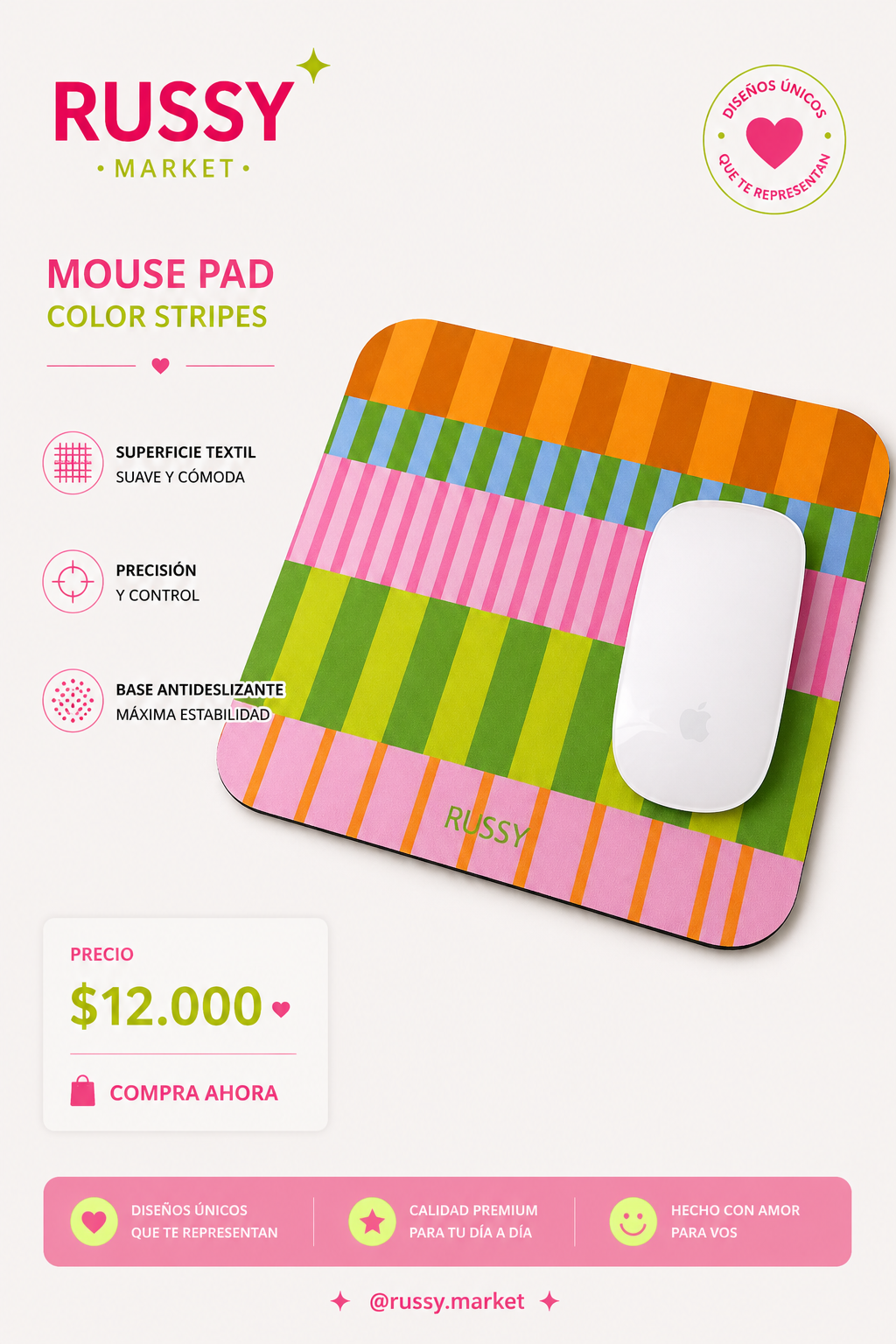MOUSEPAD MULTICOLOR
