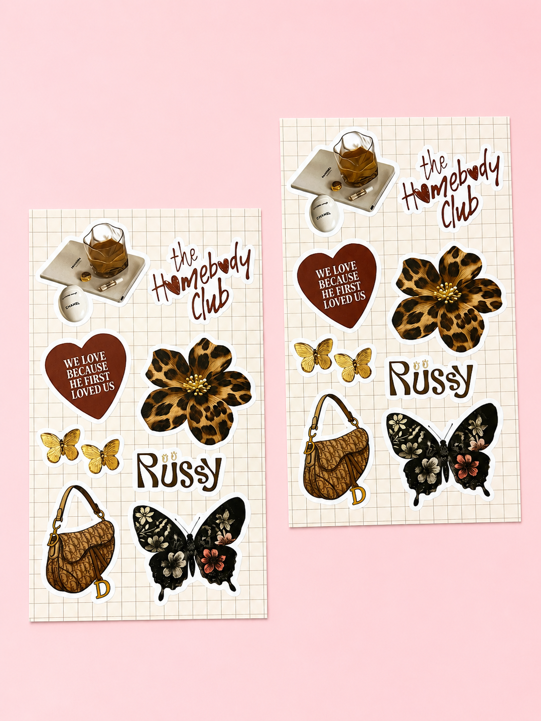 Stickers XL HOMEBODY CLUB