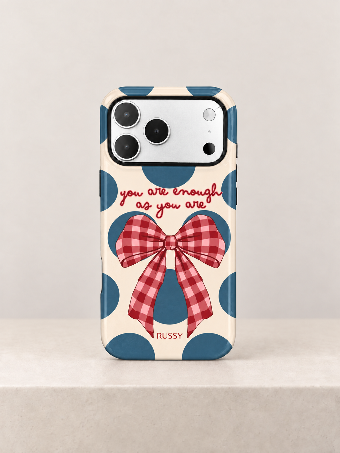 Case "BLUE COQUETTE"