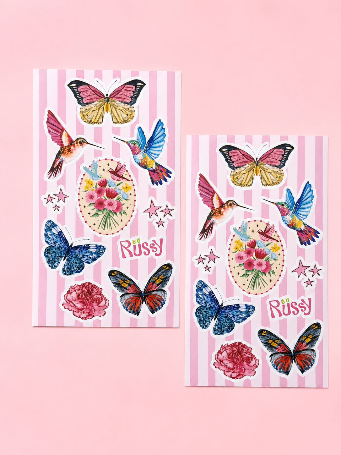 Stickers XL COLIBRIES