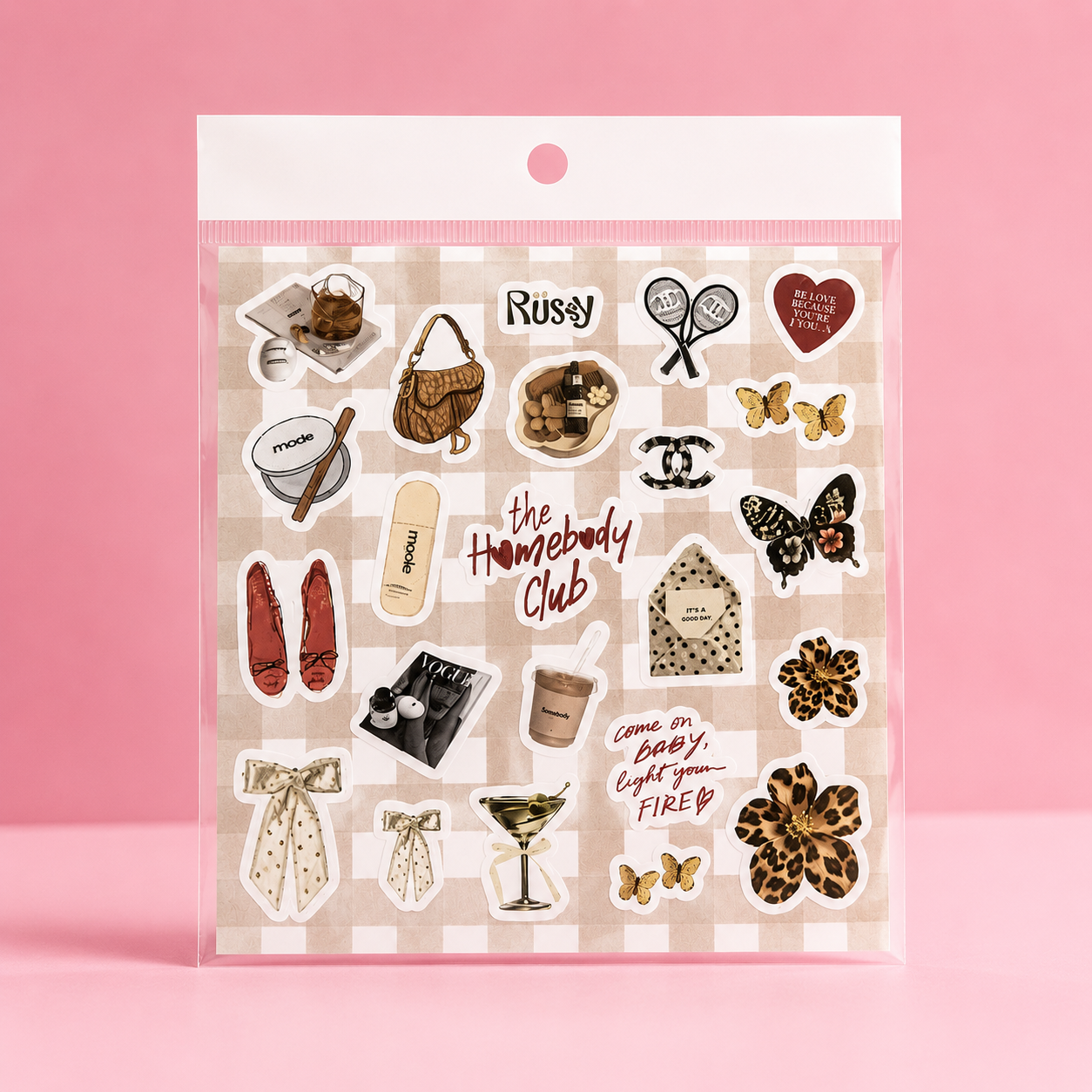 Stickers Homebody Club