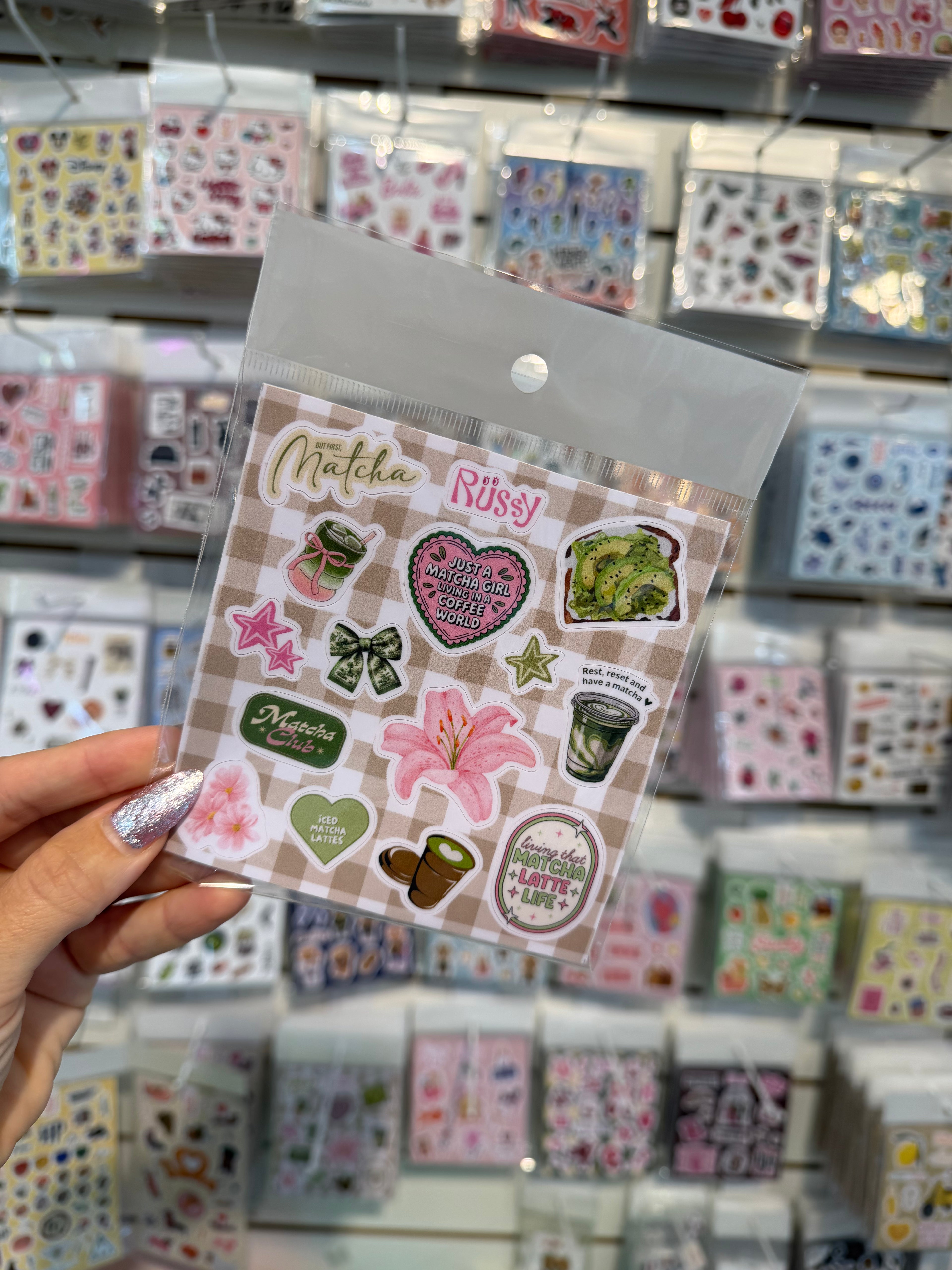 Stickers "MATCHA"
