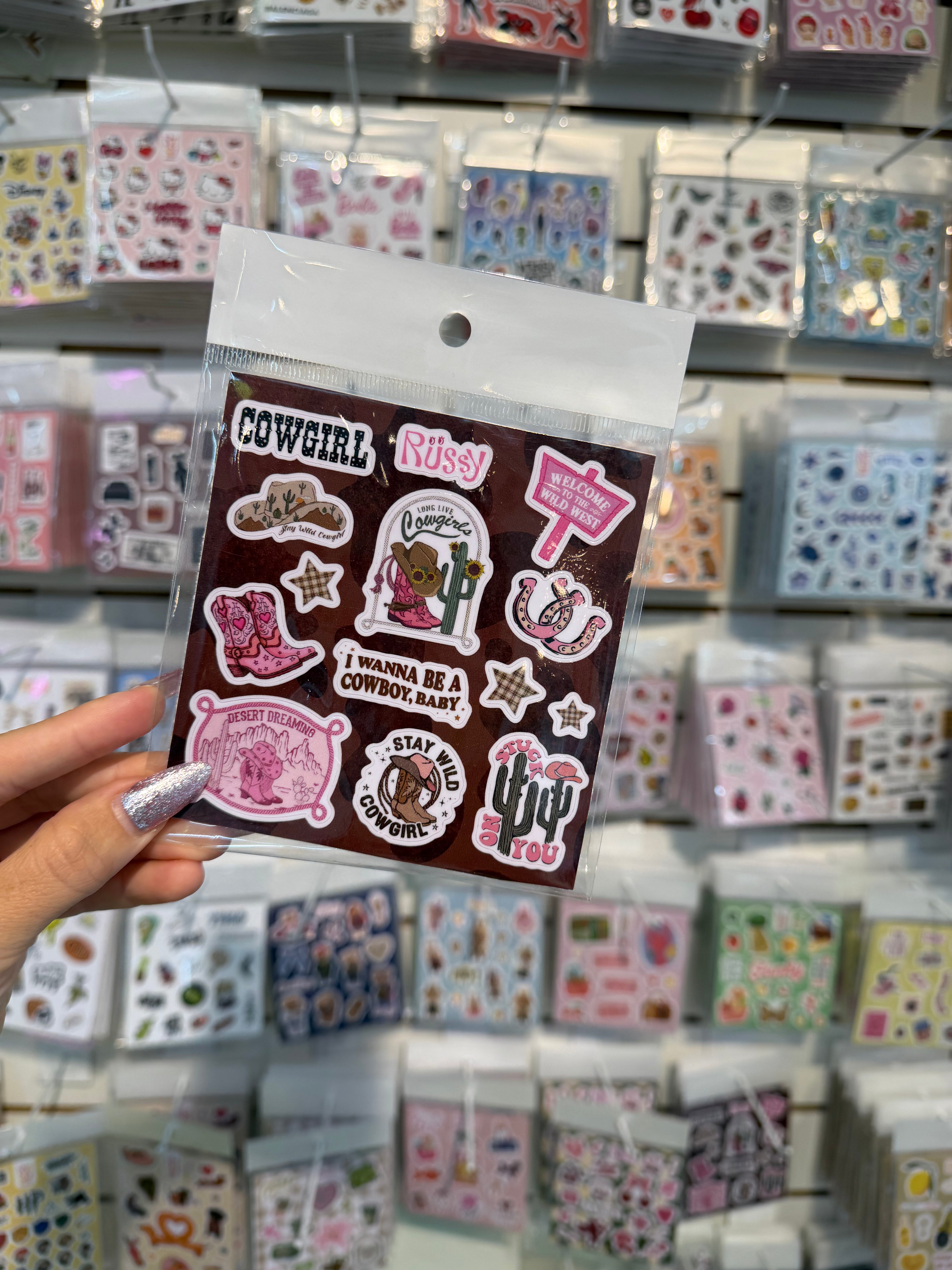 Stickers "COWGIRL"