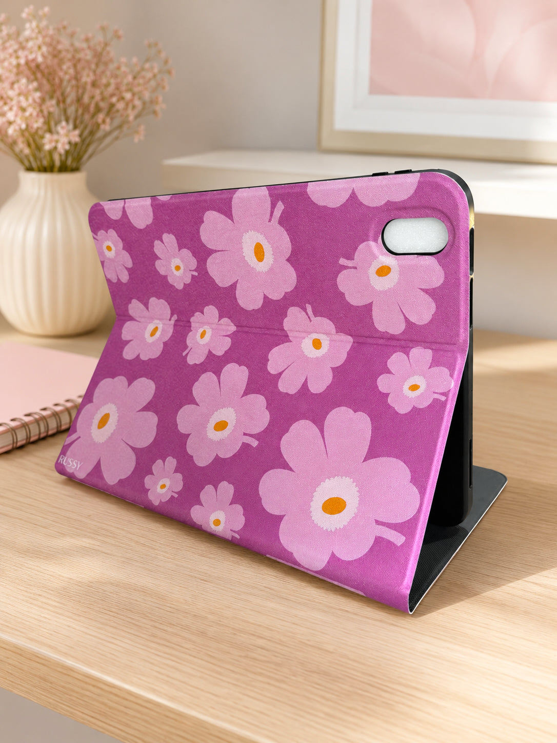 Funda iPad "FLOR DE RUSSY"