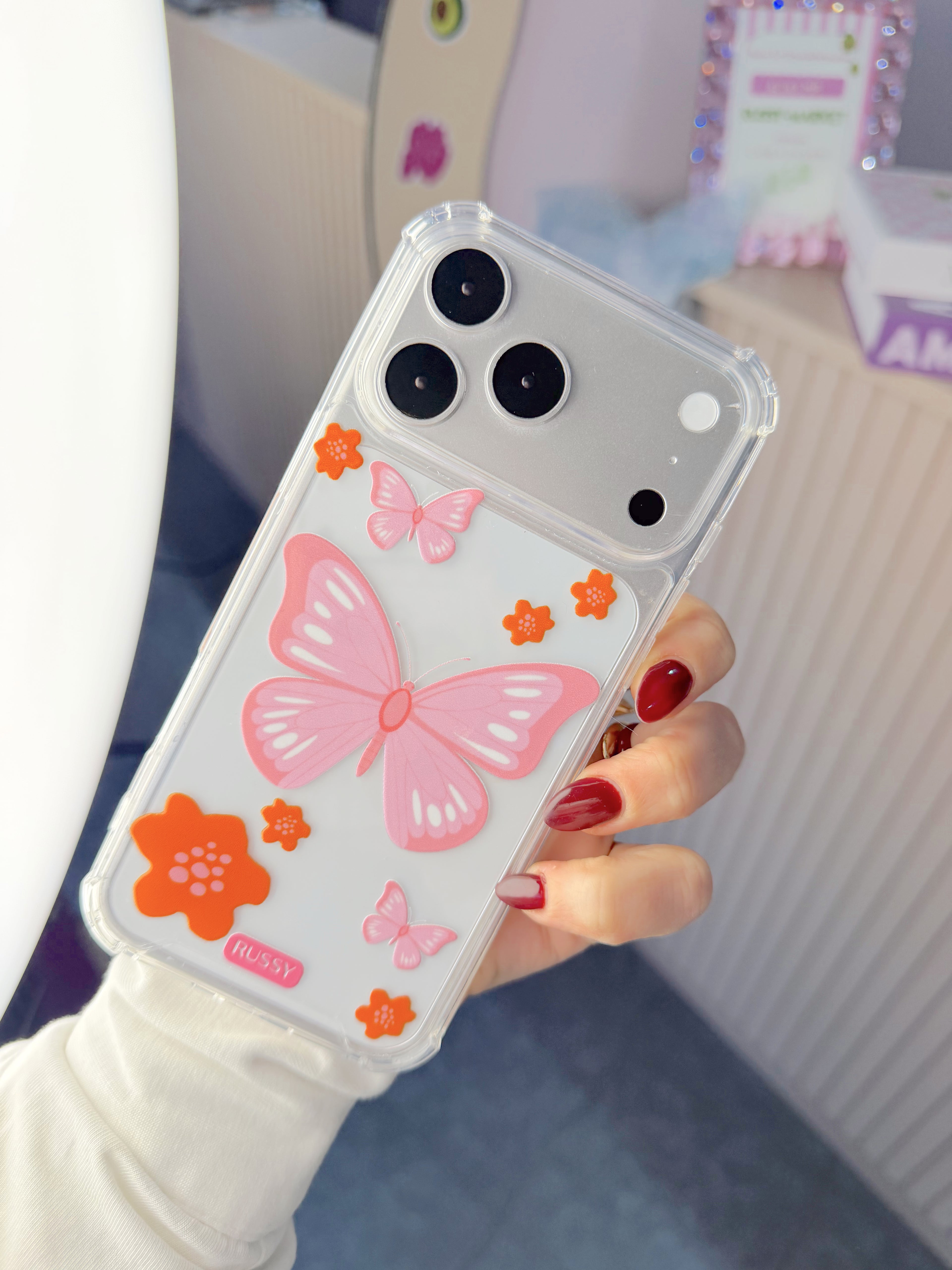 Case UV "BUTTERFLY BLOOM"