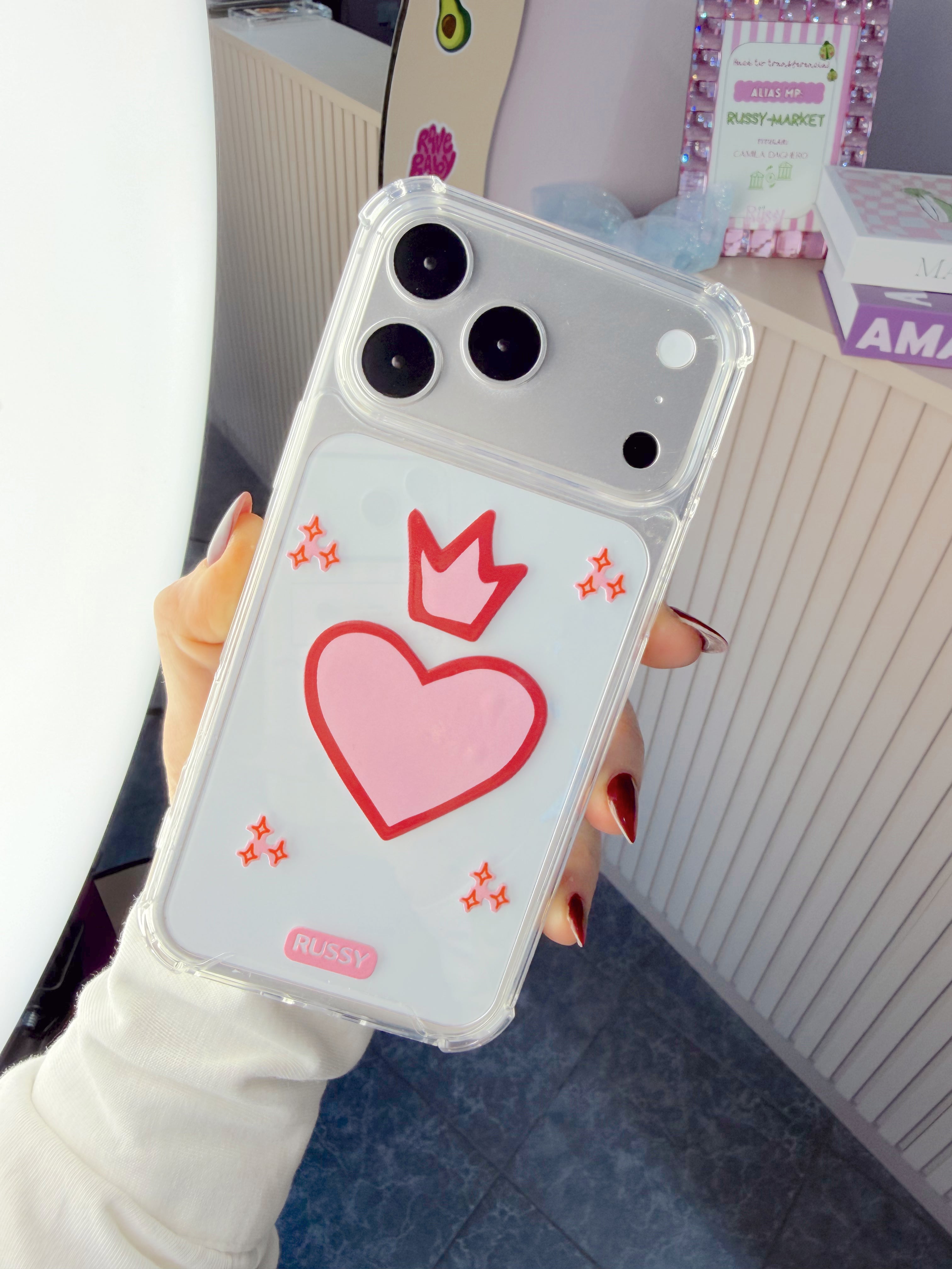 Case UV " QUEEN OF HEARTS"