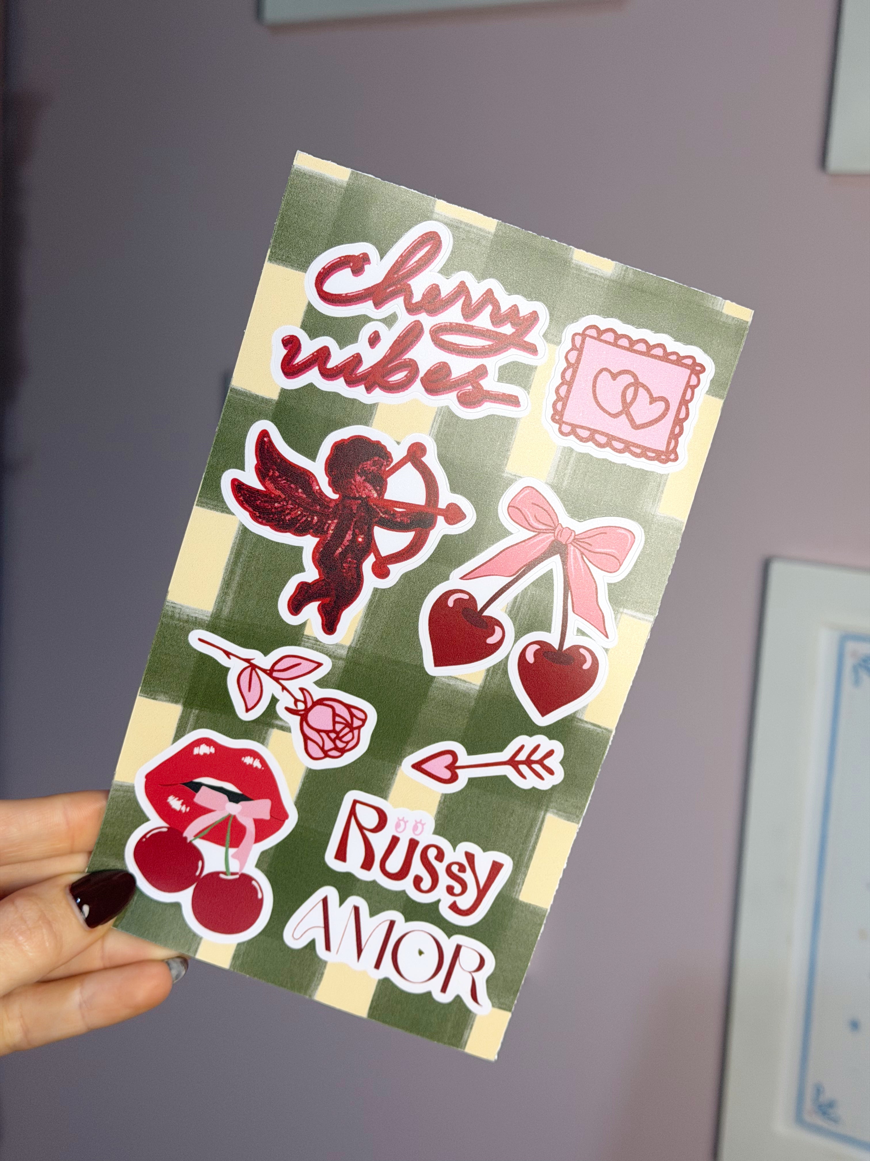 Stickers XL CHERRY VIBES