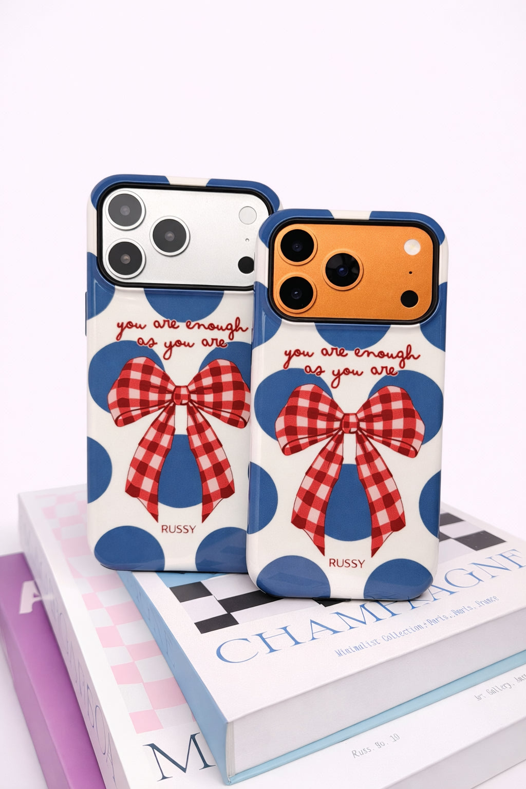 Case "BLUE COQUETTE"