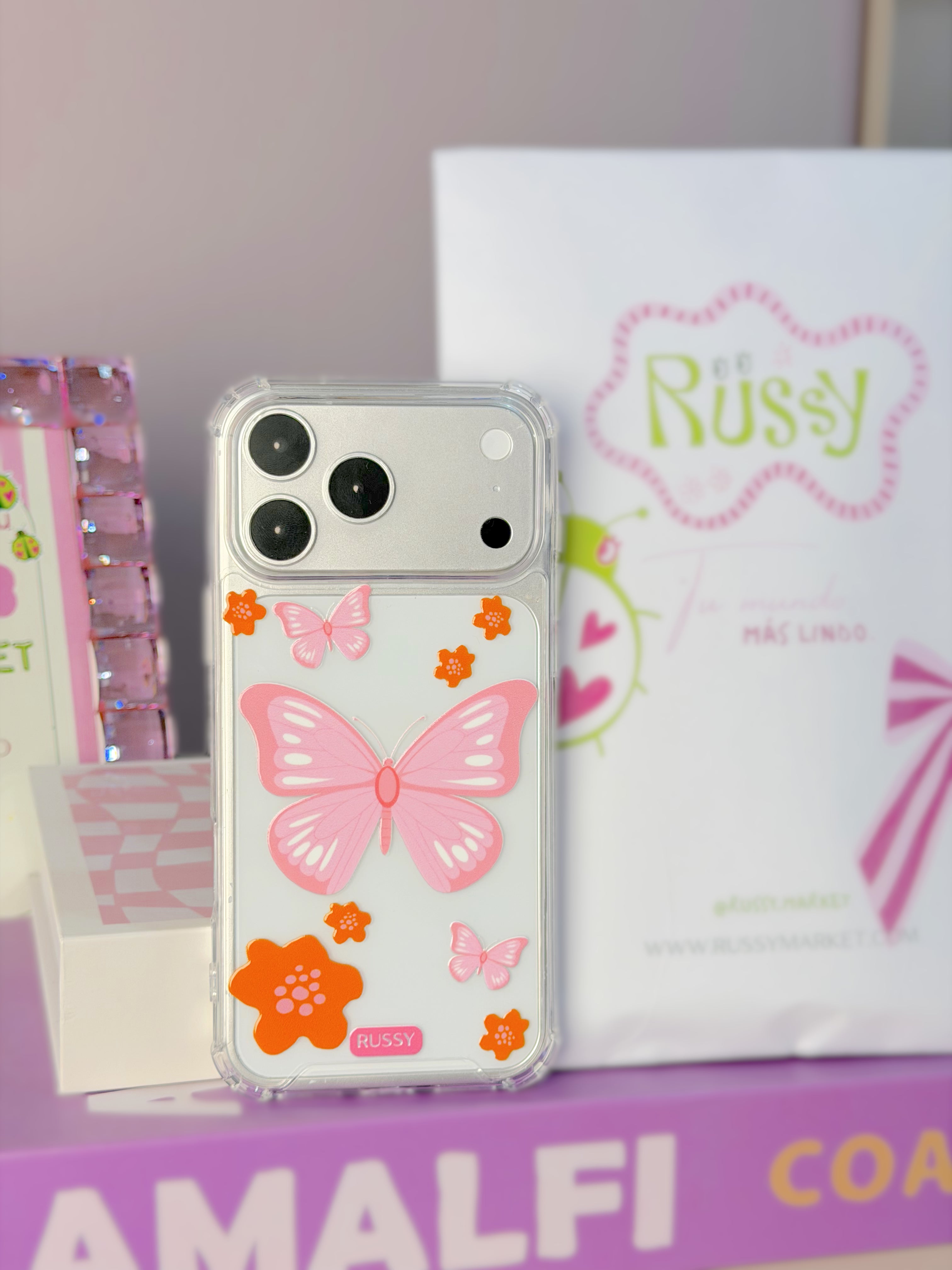 Case UV "BUTTERFLY BLOOM"