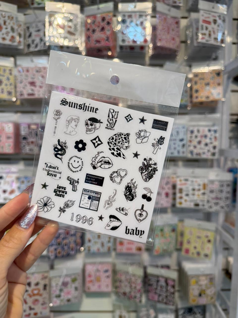 Stickers BLACK AND WHITE