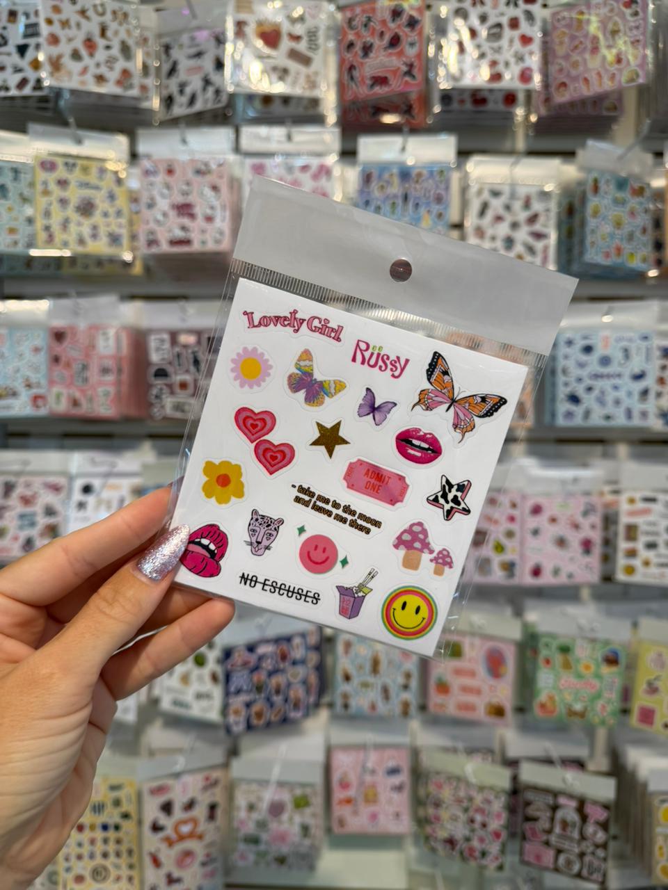 Stickers LOVELY GIRL